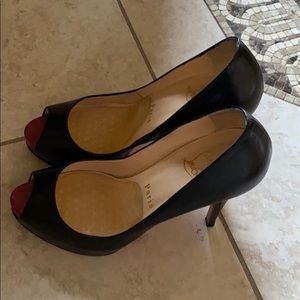 Christian louboutin platform heels